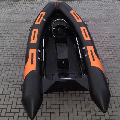 China 330 360 400 420 470 Rigid Hull 330 360 470 Anti Aging Shock Resistant Shock Resistant Fiberglass Factory Outlet Rigid Hull Inflatable Boat for sale