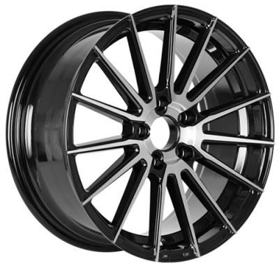 China Jwl Hyper Aftermarket Aluminum Sliver 5x114.3 5x120 17 18 Inch Via Wheel High Quality Aluminum Rims For Sale for sale