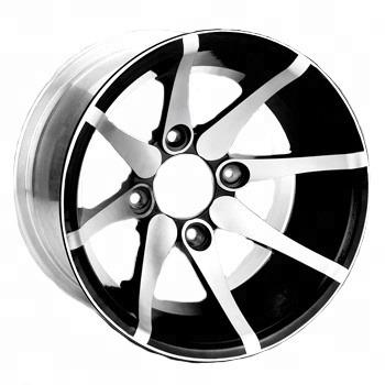 China Inch -20mm ET 12x7.5 Alloy Car Aluminum Alloy ATV Wheels Rims With 4 Holes for sale