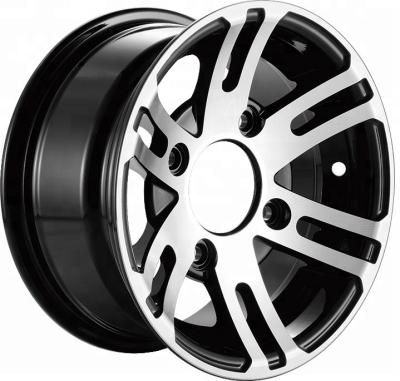 China ALLOY Black Machine 10x5 Inch Car Alloy Wheels Rims 10 And ATV Wheels for sale