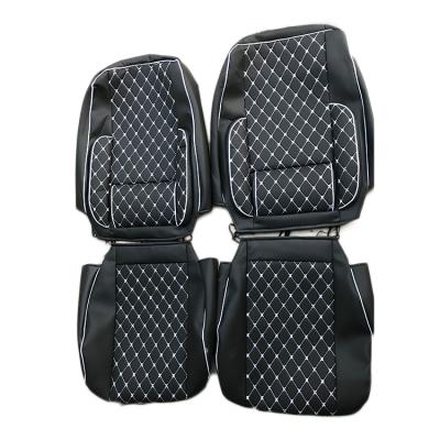 China Fashionable Car Interior Decoration Custom Fitted Leather Car Seat Cover Set Car Seat Covers for sale