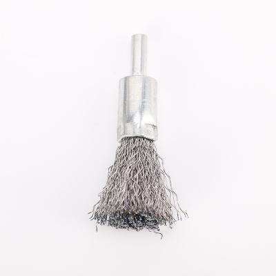 China Amazon OEM Hot Sale Angle Grinder Broom Wire Brush Stainless Steel POLISHING Durable Wire Brush for sale