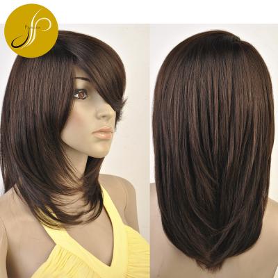 China Hot Selling 100% Pearlcoin Straight Hair Dark Color Length Long Straight 14-20 Inch 14-20 Lace Up Non Wig Factory Price for sale