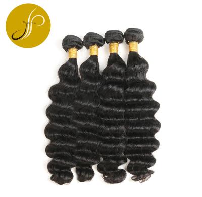 China High Quality Brazilian Natural Loose Deep Wave Hair Bundle Pearlcoin Double Wave Hair Bundle Weft Color On Promotion for sale