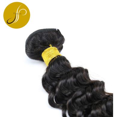 China PEARLCOIN Deep Loose In Sale Factory Price 100% Virgin Hair 12A Bundles Deep Loose Natural Black Color Ali Express for sale