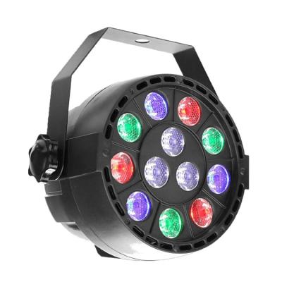 China Mini LED home party 12PCS 1W RGBW par light with CE rohs led wash stage effect light for sale