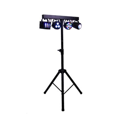 China DJ Wedding DJ Disco Home Party Used Remote Control With Triangular LED Par Light Sets for sale