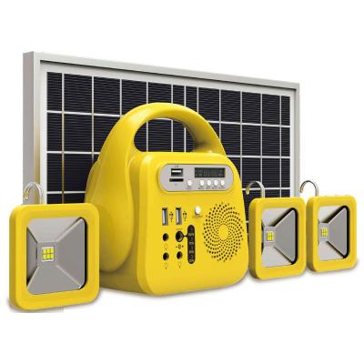 China sustainable Portable 5W Solar Power Energy System For Home Lighting for sale