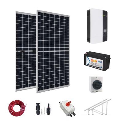 China Del sistema eléctrico solar del inversor solar completo de las Sistema Solar 10kw de la rejilla para el poder casero de energía solar casero de la Sistema Solar de los sistemas en venta