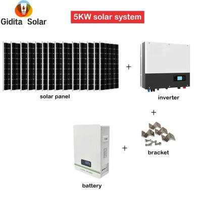 Chine Contrôleur de batterie d'inverseur de stockage de système Energe de stockage de l'énergie 5KW solaire à vendre