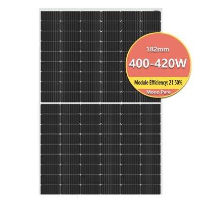 Chine Half-Cell High Efficiency PV Module Monocrystalline Solar Panel 400W 410W 420W à vendre