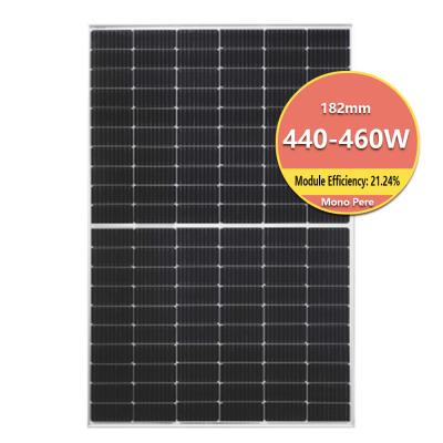 China IP68 Excellent Module Efficiency Half-Cell Monocrystalline Solar Panel 440W 450W 460W en venta