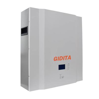 Cina Hot Sale 51.2V 100Ah Wall-mounted LiFePO4 Battery with Display 5KWh Home Energy Storage Battery in vendita