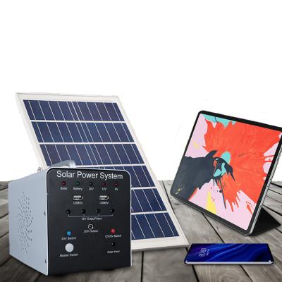 Cina Wholesale Useful 120W Solar Portable Power Station System Energy Storage Power Bank For Laptop, Mobile Phone,  Lamps, TV, Fan. in vendita