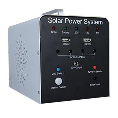 中国 Wholesale Mini Portable Energy Storage Outdoor Camping Generator 120W Solar Power System 販売のため