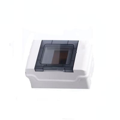 China 4/6WAY Outdoor Waterproof IP67 PC Plastic Electrical Junction Box MCB Switch Panel Mounted Distribution Box à venda