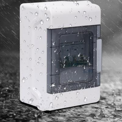 Cina 6-Way Outdoor Breaker Box IP67 Waterproof Boxes ABS Plastic Junction Boxes Circuit Breaker for Outdoor in vendita