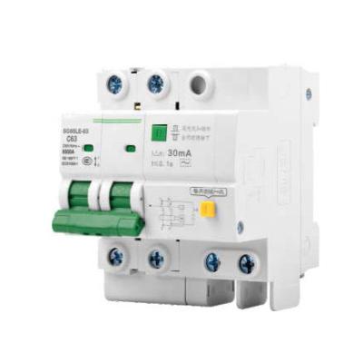 中国 High Breaking MCB Current Operating Eletrionic SERIES RCBO 1P 2P  Leakage Protector 販売のため