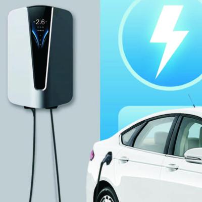 중국 Electric car charger type2 wallbox ev charging station 40A/48A Manufacturers wall box 10/11KW AC EV charger mount 판매용