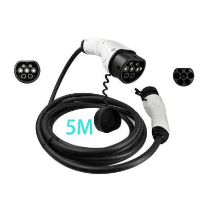 China New energy European standard IEC62196-2type2 ev car charger electric vehicle charging station three-phase 32A charging gun en venta