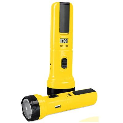 China Toys Solar Safety Hammer Light Multifunction Solar Flashlight Torch with Power Bank à venda