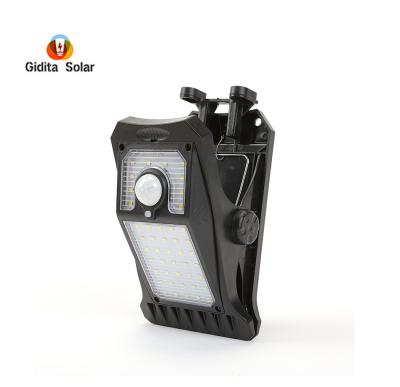 China IP65 Garden Solar Sensor Light 45 LED Solar Clamp Light USB Style for Hotel Sale for sale