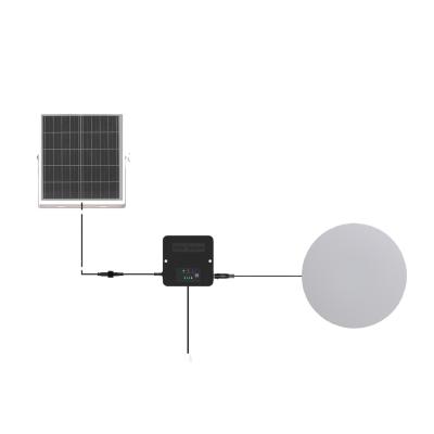 China 3W Energy Box Residential Solar Ceiling Lighting System with Switch Control Bulb 180mm zu verkaufen