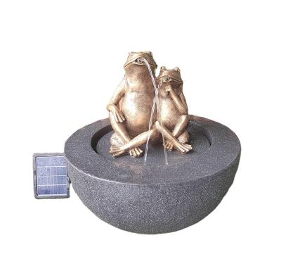 China Outdoor Garden Solar Water Fountain with Max Flow of 200L/H and Low Pressure Feature for sale