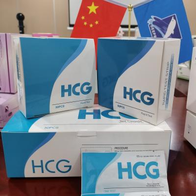 中国 セリウムの証明急速なテスト装置使い捨て可能な家1のステップHCG妊娠検査のキット 販売のため