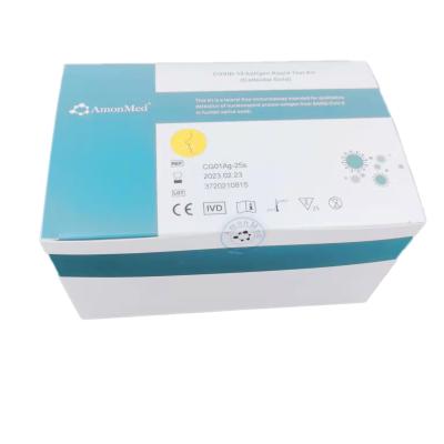 China CE & TGA COVID-19 Antigen Test Home Factory And Antigen Test Kit Colloidal Gold Manufacturer for sale