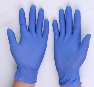 Chine Gants jetables résistants chimiques de nitriles de gants médicaux protecteurs de nitriles à vendre