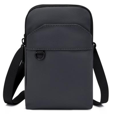 China Fashion Wholesale Leisure Promotional Small Unisex Mens Custom Logo Waterproof Messenger Bag for sale