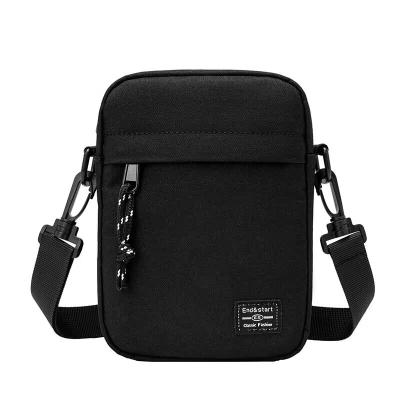 China Fashion Unisex Custom Logo Blank Men Shoulder Crossbody Messenger Chest Bag Good Quality for sale