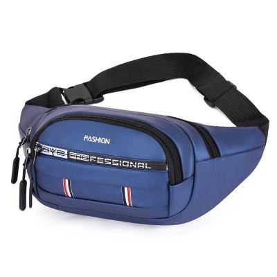 China Water proof Outdoor Waist Bag Men Ladies Customize Logo Designer Sports Waterproof Wholesale Custom Belt Black Fanny Pack for sale