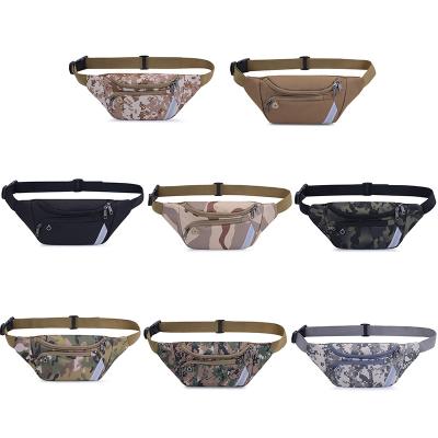 China Water proof Wholesale Custom Waterproof Fanny Hip Pack Bag For Running Travelling Waist Bag Camo for sale