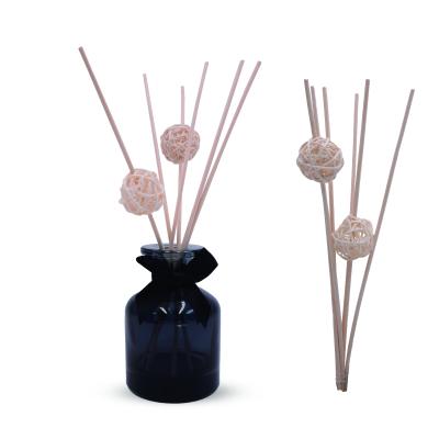 China For Home Fragrance Reed Diffuser Wholesale Dia .5CM Fragrance Customized Size Rattan Balls Wooden Reed Diffuser Decorations Christmas Amazon Balls for sale