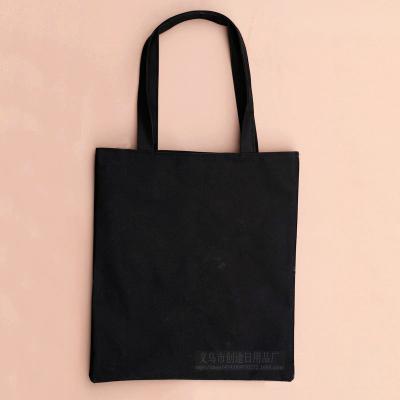 China Travel Agency Wholesale Blank Household Reusable Custom Logo Cotton Canvas Tote Bag Shoulder Bag for sale