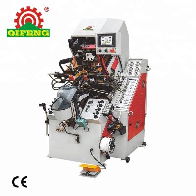 China Durable Toe Machine QF-739DA(MA) Hydraulic Auto-cementing Machine Hydraulic Toe-durable Shoes Making Machine for sale