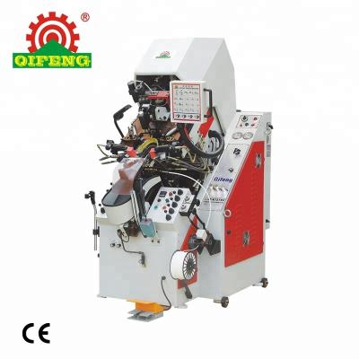 China Leather Shoe Making Machinery Auto-cementing Durable Toe Machine QF-K737MA Leather Shoe Making Machinery for sale