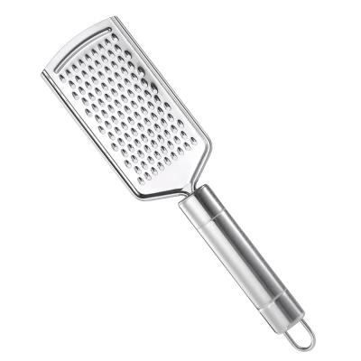 China Sustainable Portable Vegetable Grater Stainless Steel Easy Clean Household Kitchen Tool Multifunctional Grater With Handle for sale