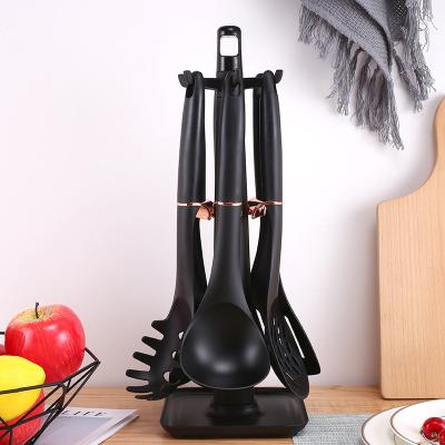 China Viable Customize New Best Quality Kitchen 8pcs Set Non-stick Nylon Cooking Utensils for sale