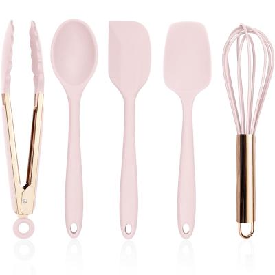 China Sustainable Manufacturers Custom Kitchen Hygiene Home Cooking Tools Silicone Cooking Utensils for sale