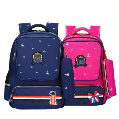 China Waterproof Unisex Cute Cartoon Animal School Backpacks England Style Stylish Sublimation Bookbags School Bag Custom Backpack For Grades 1-6 for sale