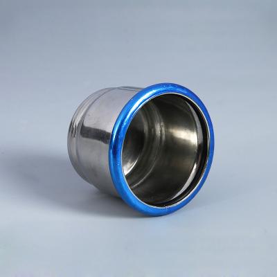 China Fluid Wholesale Stainless Steel End  Press Fit Pipe Fitting Equal Diameter Stainless steel 304/316 50mm Joint Butt for sale