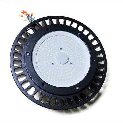 China China Warehouse Shipping UFO Round Led Light 100w 150w 200w 240w High Bay Dlc Commercial Industrial Warehouse Workshop Light for sale