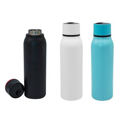 China Free Shipping Sustainable Stainless Water Purifier And Self Cleaning UV Refillable Water Bottle With Smart Screen for sale