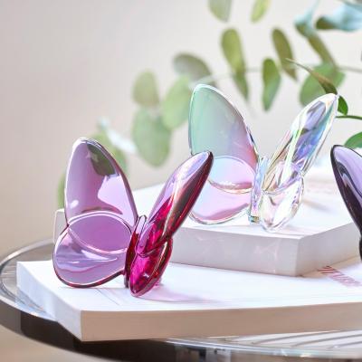 China Europe High End Decorations Glass Butterfly for sale