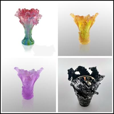 China Aromatherapy Table Support Custom Crystal Color Modification Burner Arabic Flower Mass Sale for sale