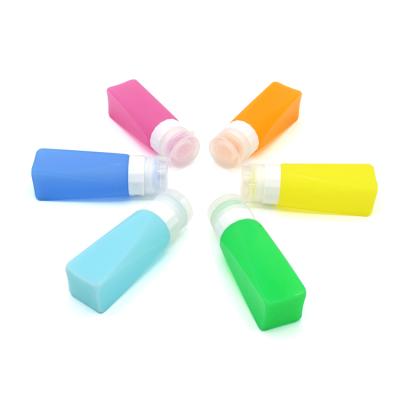 China Portable Foam Soap Dispenser Silicone Shampoo Cosmetics Travel Bottle SetsCheap Size Lakeproof Toiletries Travel Bottle Shampoo Container Product for sale