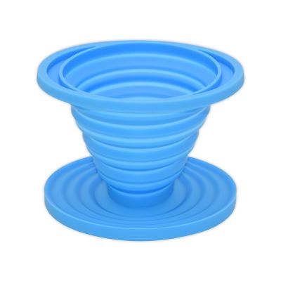 China MiNi Foldable Funnel Silicone Collapsible Viable Head Folding Portable Funnels Be Hung Household Liquid Dispensing Kitchen Tools for sale